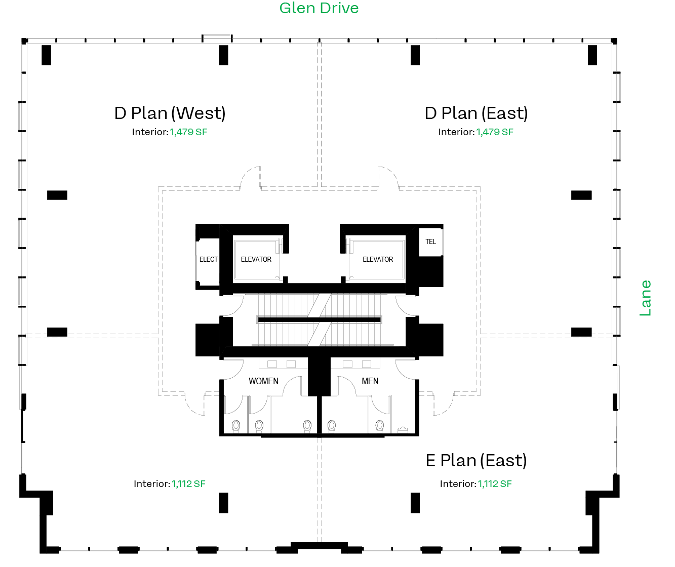 Level 13 – 14 Floorplate